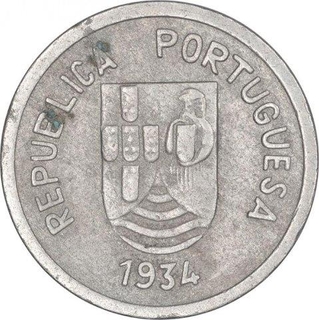 Copper Nickel Two Tanga Coin of Indo Portuguese.