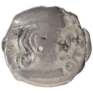 Silver Drachma Coin of Simhasena of Western Kshatrapas.