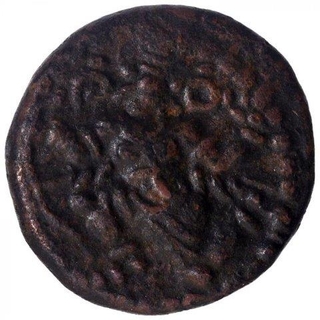 Copper Kasu Coin of Banas of Madurai.