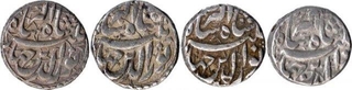 Silver One Rupee Coins of Jahangir of Patna Mint of Different Months.