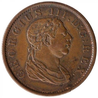 Copper Stiver Coin of Demerara & Essequibo.