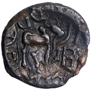 Rare Billon Karshapana Coin of Bahudanayaka of Yaudheyas of Rohtak.