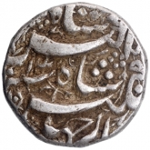 Silver One Rupee Coin of Jahangir of Qandahar Mint.