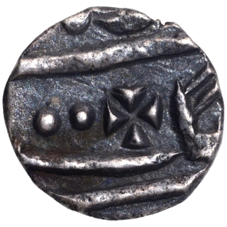 Silver One Eighth Rupee Coin of Kotah State.