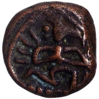 Copper Kasu Coin of Madurai Nayakas.