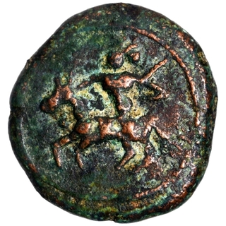 Copper Kasu Coin of Madurai Nayaks.