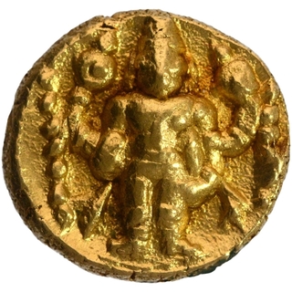 Gold Varaha Coin of Venkatapathiraya II of Vijaynagara Kingdom.