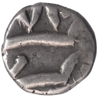 Silver One Quarter Rupee Coin of Karauli.