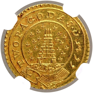 Gold Two Pagoda Coin of Madras Presidency