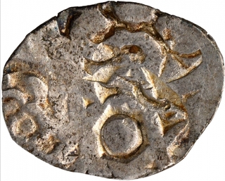 Punch Marked Silver Karshapana Coin of Kosala Janapada.