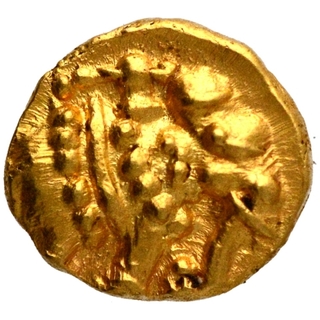 Gold Fanam Coin of Western Ganga Dynasty.