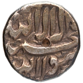 Silver One Rupee Coin of Jahagir of Elichpur Mint.