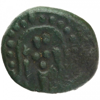 Copper Kasu Coin of Madurai Nayakas.