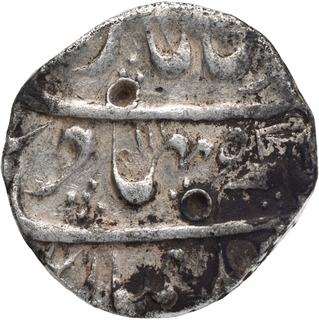 Silver One Rupee Coin of Chinchwar Mint of Maratha Confederacy.