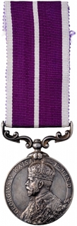 Silver Medal of King George V of Indian Army Meritorious Service.