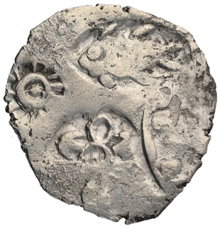 Punch Marked Silver Karshapana Coin of Magadha Janapada.