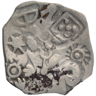 Punch Marked Silver Karshapana Coin of Magadha Janapada.