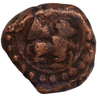 Copper One Jital Coin of Tiruvannamalai Region.