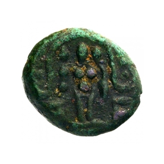 Copper Kasu Coin of Madurai Nayakas.