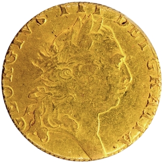 Gold Guinea Coin of George III of United Kingdom.