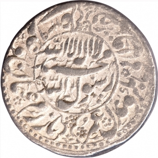 Silver Rupee Coin of Shahjahan of Akbarabad Mint.