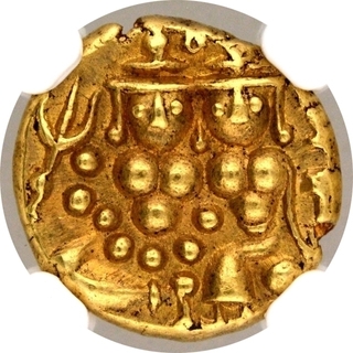 Gold Pagoda Coin of Krishna Raja Wadiyar III of Mysore.