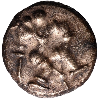 Gold Varaha Coin of Hari Hara II of Sangama Dynasty of Vijayanagara Empire.