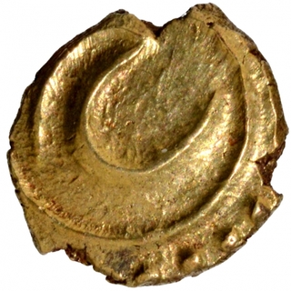 Gold Fanam Coin of Tipu Sultan of Kalikut Mint of Mysore Kingdom.