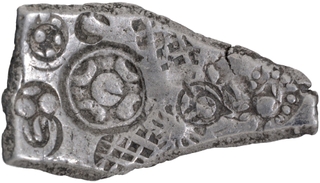 Punch Marked Silver Five Shana Coin of Shakya Janapada.