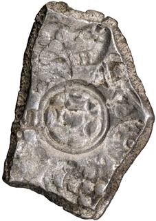 Punch Marked Silver Five Shana Coin of Shakya Janapada.