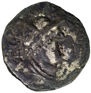 Silver Hemidrachma Coin of Agesiles of Kushans.