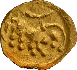 Gold Fanam Coin of Hoysala Dynasty.