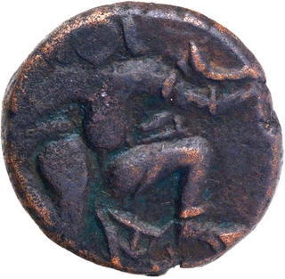 Copper Kasu Coin of Vijayanagara Feudatory.