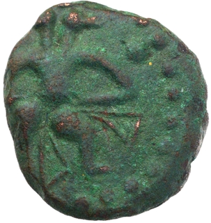 Copper Kasu Coin of Vijayanagara Feudatory.