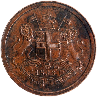 Copper Pie Coin of Bombay Presidency.