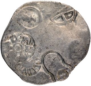  Punch Marked Silver Karshapana Coin of Magadha Janapada.