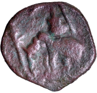  Copper Coin of Sangam Cholas