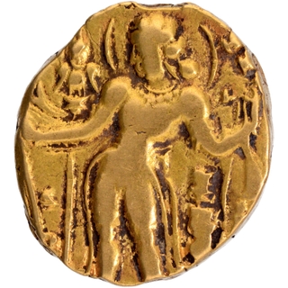 Gold Dinar Coin of Chandragupta II of Gupta Dynasty of Archer type.