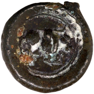 Copper Base Alloy Coin of Post Vakatakas.