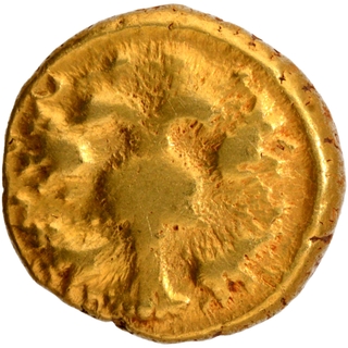 Gold Varaha Coin of Achyutharaya of Tuluva Dynasty of Vijayanagara Empire.