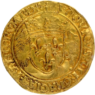 God EcuOR Coin of Louis XII of France.