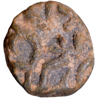 	Rare & Unlisted Copper Coin of Queen Somala Devi of Chawhans of Ajmer of 11th cent	