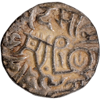 	UNC condition Rare Billon Jital Coin of Muhammad Bin Sam of Delhi Sultanate with Devanagari legend sri hamirah.	