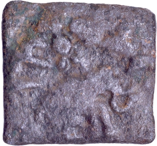 Copper Coin of Satavahanas.