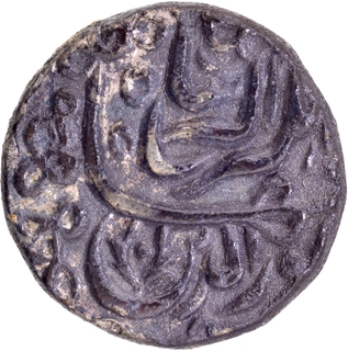 Mughal Empire Jahangir Akbarnagar Mint Silver Rupee Coin of Bahman Month.