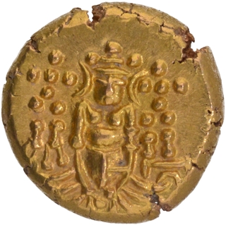 Lord Venkateswara standing Gold Pagoda Coin Negapatnam Mint of Indo-Dutch.