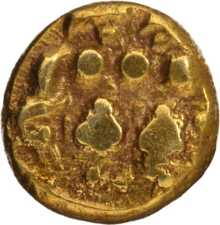  Shiva-Parvati Gold Fanam Coin Sadashiv Nayaka of Keladi Nayakas of Ikkeri.