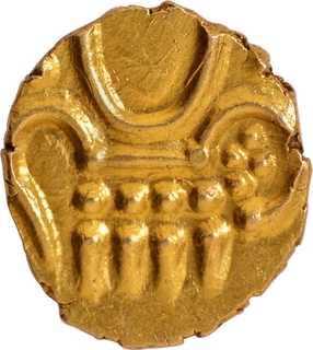 Cochin Unattributed Gold Fanam Coin.