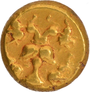 Very Rare Gandaberunda Gold Varaha Coin of Achyutaraya of Tuluva Dynasty.