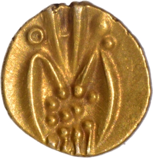 Nayakas of Jinji or Vellore Gold Fanam Coin in Superb UNC Condition.